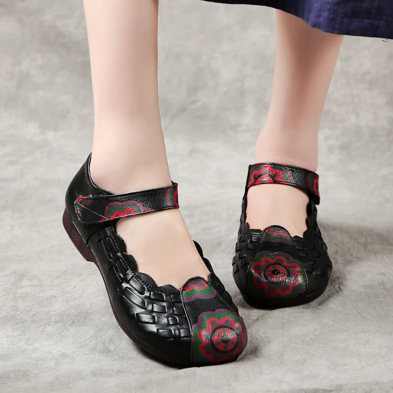 New Arrival Retro Genuine Leather Women Shoes Spring/Autumn Women Pumps Shoes Mary Janes Comfortable Hook & Loop Mother Shoes
New Arrival Retro Genuine Leather Women Shoes Spring/Autumn Women Pumps Shoes Mary Janes Comfortable Hook & Loop Mother Shoes
