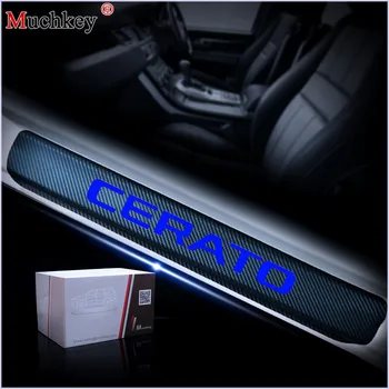 For Kia CERATO Car Accessories 4Pcs Door Threshold Plate Car Door Sill Welcome Pedal Stickers Carbon Fiber Sticker
For Kia CERATO Car Accessories 4Pcs Door Threshold Plate Car Door Sill Welcome Pedal Stickers Carbon Fiber Sticker