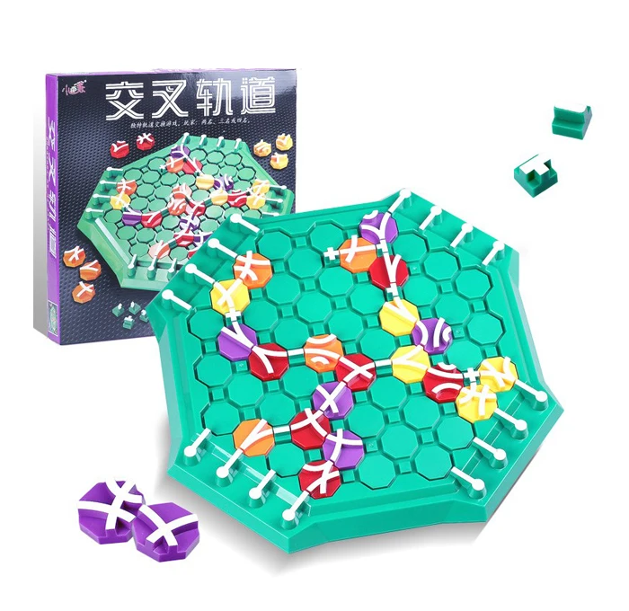 Cross Track Chess Brain IQ Puzzle Challenge Logical Thinking Desktop Games Fun Toys For Kids Children
Cross Track Chess Brain IQ Puzzle Challenge Logical Thinking Desktop Games Fun Toys For Kids Children