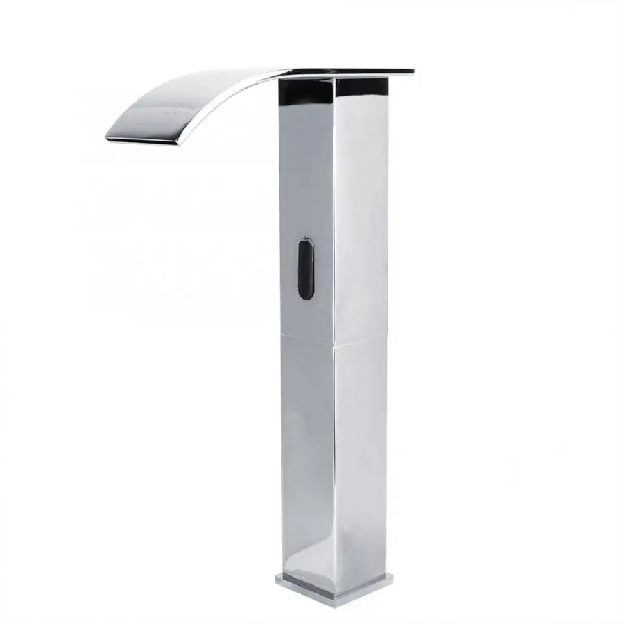 Chrome Brass Automatic Infrared Sensor Waterfall Faucet Bathroom Basin Free Touch Faucet Hot Cold Water Mixer G1/2"
Chrome Brass Automatic Infrared Sensor Waterfall Faucet Bathroom Basin Free Touch Faucet Hot Cold Water Mixer G1/2"