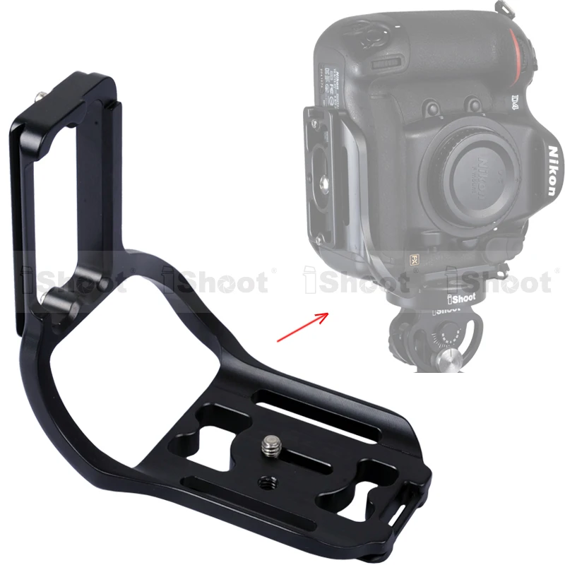 L-shaped Vertical Shoot Quick Release Plate Camera Holder Bracket for Nikon D4/D4S Tripod Ball Head with Battery Grip -GOOD
L-shaped Vertical Shoot Quick Release Plate Camera Holder Bracket for Nikon D4/D4S Tripod Ball Head with Battery Grip -GOOD