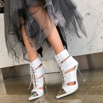 ARQA 2019 Summer Latest Fashion Solid High-heeled Genunie Leather Sandals Lace up Sexy fashion sandals in Europe and America
ARQA 2019 Summer Latest Fashion Solid High-heeled Genunie Leather Sandals Lace up Sexy fashion sandals in Europe and America