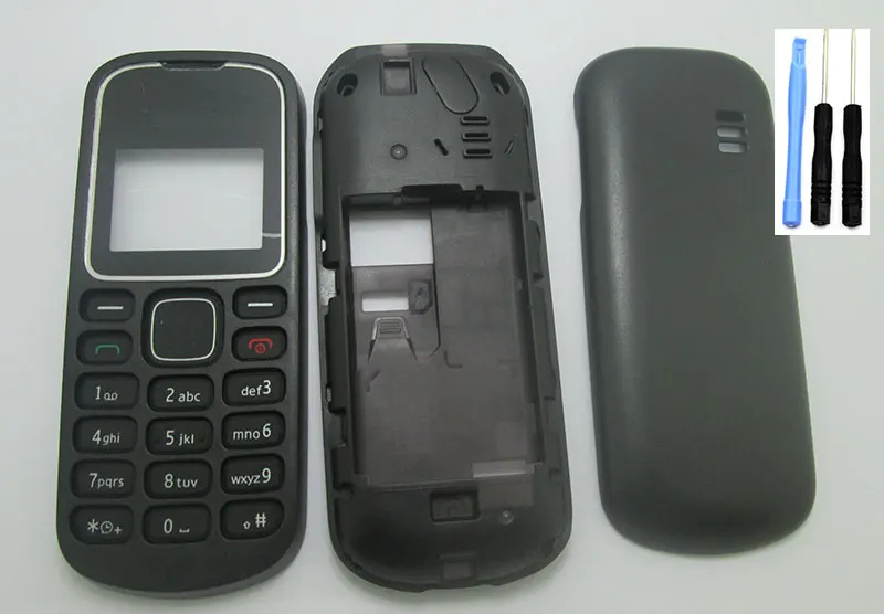 Полный Корпус Корпуса и клавиатура для Nokia 1280 корпус рамка с отверткой открытый