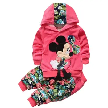 Baby Girl Clothing Sets Kids Children 2020 spring velvet clothing set Cartoon Minnie baby girls sport suit Hoodies + Pants
Baby Girl Clothing Sets Kids Children 2020 spring velvet clothing set Cartoon Minnie baby girls sport suit Hoodies + Pants