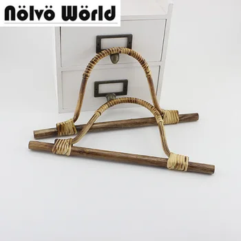 1 pair=2 pieces,28X14cm Natural Rattan handle for design exclusive knit bags,Triangle rattan handles
1 pair=2 pieces,28X14cm Natural Rattan handle for design exclusive knit bags,Triangle rattan handles
