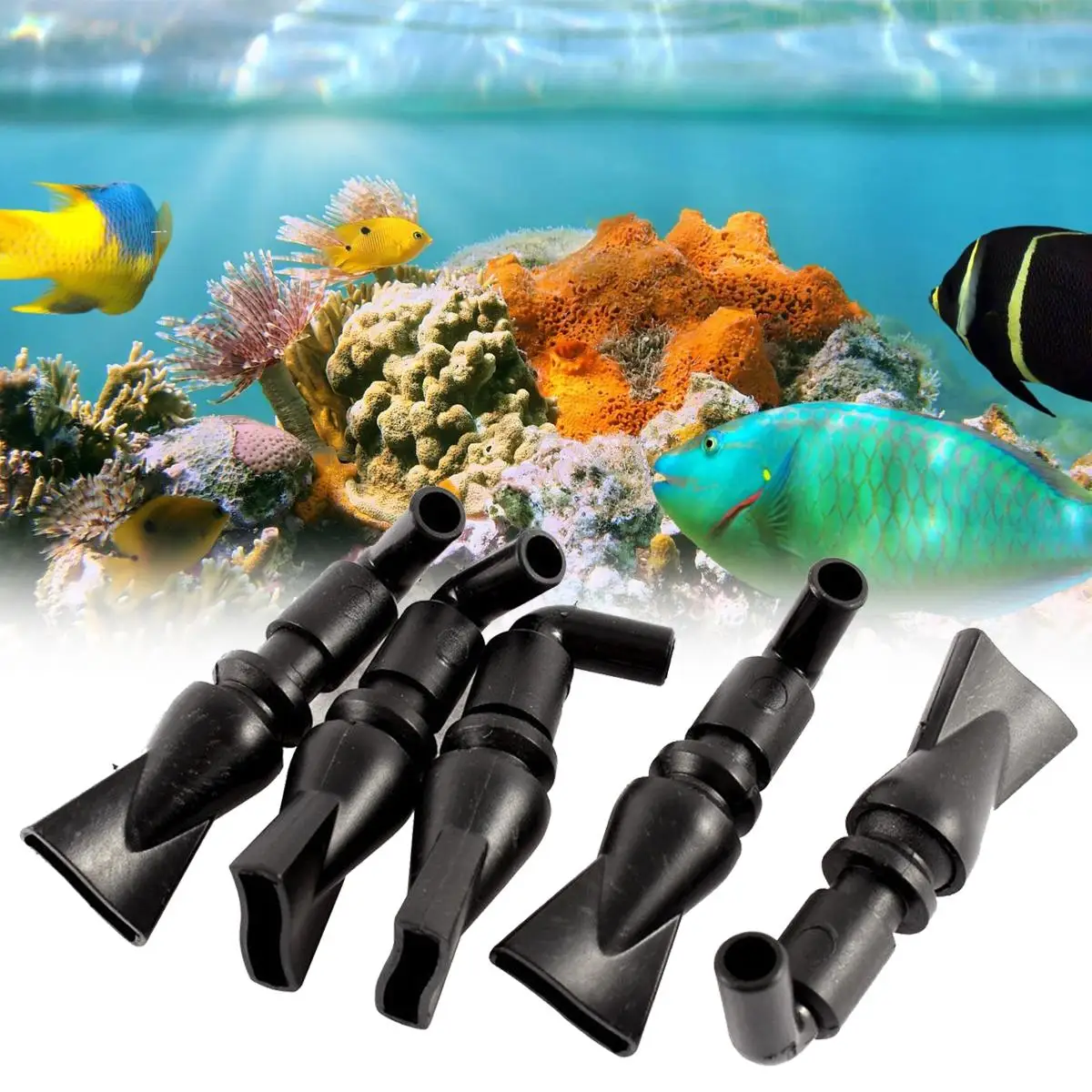 5Pcs/Set Aquarium Pump Duckbill Nozzle Water Outlet Return Pipe Plumbing Fitting Supplies Fish Tank Water Pump Tools Gadgets
5Pcs/Set Aquarium Pump Duckbill Nozzle Water Outlet Return Pipe Plumbing Fitting Supplies Fish Tank Water Pump Tools Gadgets