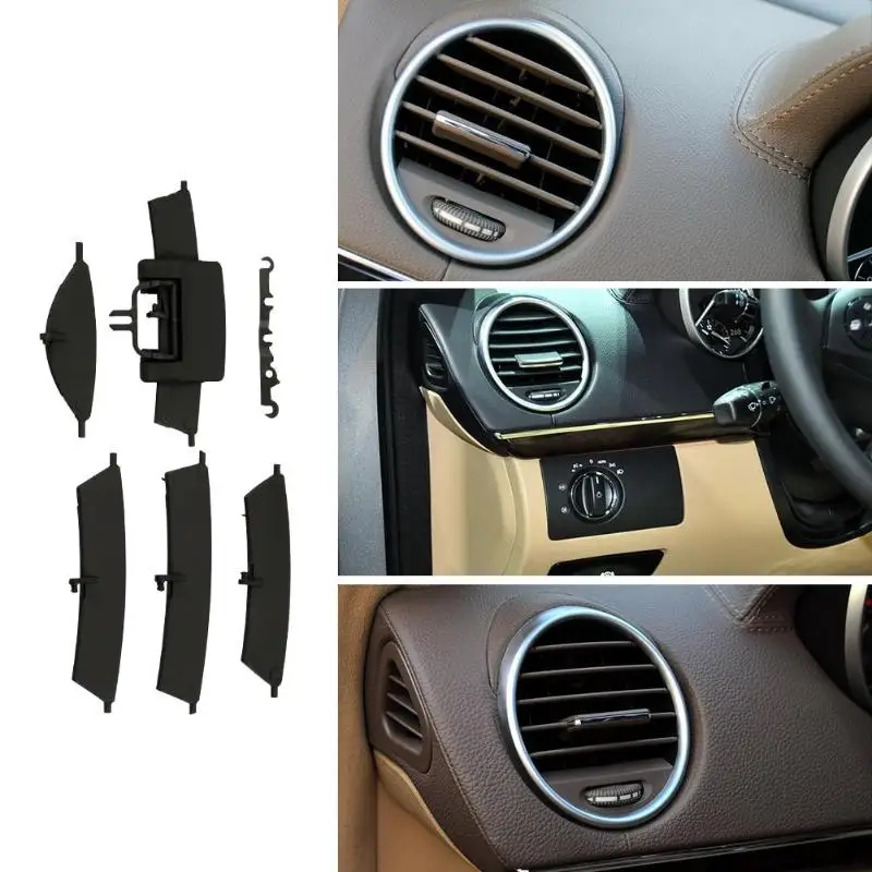 New Front L/R A/C Air Outlet Repairing Package for Air Conditioning Vent Grille Repair Kit for Benz W164 ML300 GL450 2006-2011
New Front L/R A/C Air Outlet Repairing Package for Air Conditioning Vent Grille Repair Kit for Benz W164 ML300 GL450 2006-2011