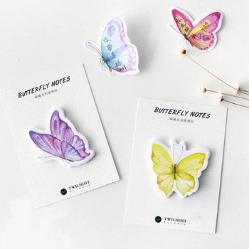 1PC Butterfly sticky note Cute Decorative memo pad Scrapbooking stickers Office memos School stationery supplies (tt-2885)
1PC Butterfly sticky note Cute Decorative memo pad Scrapbooking stickers Office memos School stationery supplies (tt-2885)