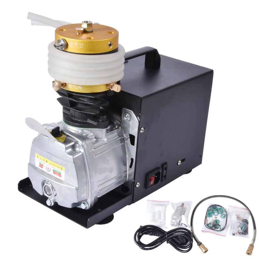 1 pcs / lot 30MPa air compressor 220 V 50Hz high-pressure air pump Electric cylinder 2800R/min High pressure air pump
1 pcs / lot 30MPa air compressor 220 V 50Hz high-pressure air pump Electric cylinder 2800R/min High pressure air pump