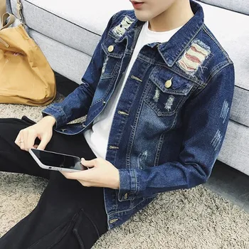 2019 New Autumn Winter Fashion Jeans Jackets Men Denim Coat Slim Fit Mens Jackets And Coats Plus Size Casual Bomber Jacket Male
2019 New Autumn Winter Fashion Jeans Jackets Men Denim Coat Slim Fit Mens Jackets And Coats Plus Size Casual Bomber Jacket Male