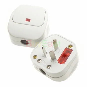 2 X China Australian, New Zealand 3-Pin DIY Rewireable Plug 250V 10A with Main Power Switch LED Indicator with 10A fuse
2 X China Australian, New Zealand 3-Pin DIY Rewireable Plug 250V 10A with Main Power Switch LED Indicator with 10A fuse
