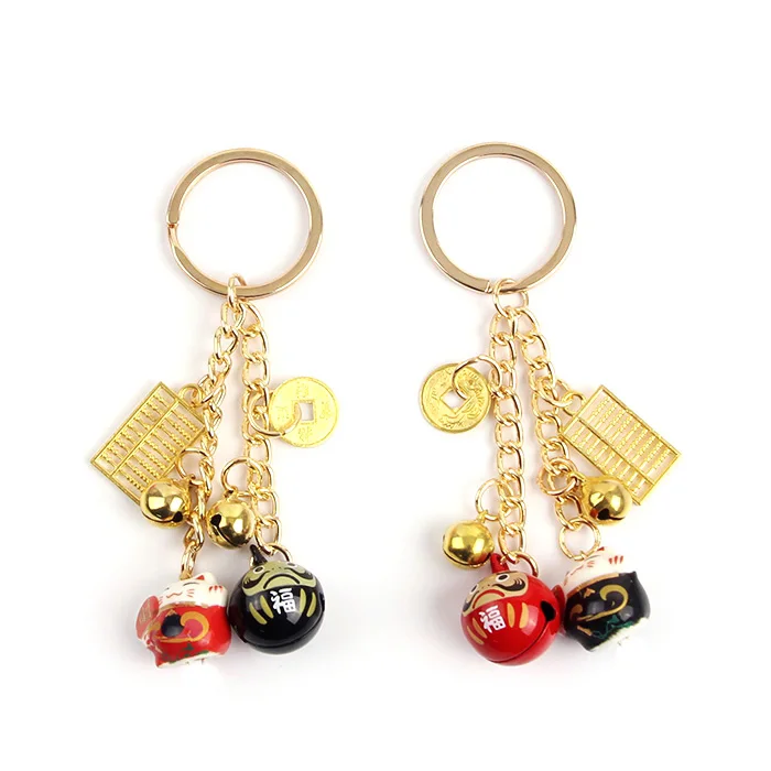 Trational Fortune Cat Damo Omamori Wealth Bag Pendant Good-luck Keyrings Keychain Charm Nice Present Gift J08
Trational Fortune Cat Damo Omamori Wealth Bag Pendant Good-luck Keyrings Keychain Charm Nice Present Gift J08