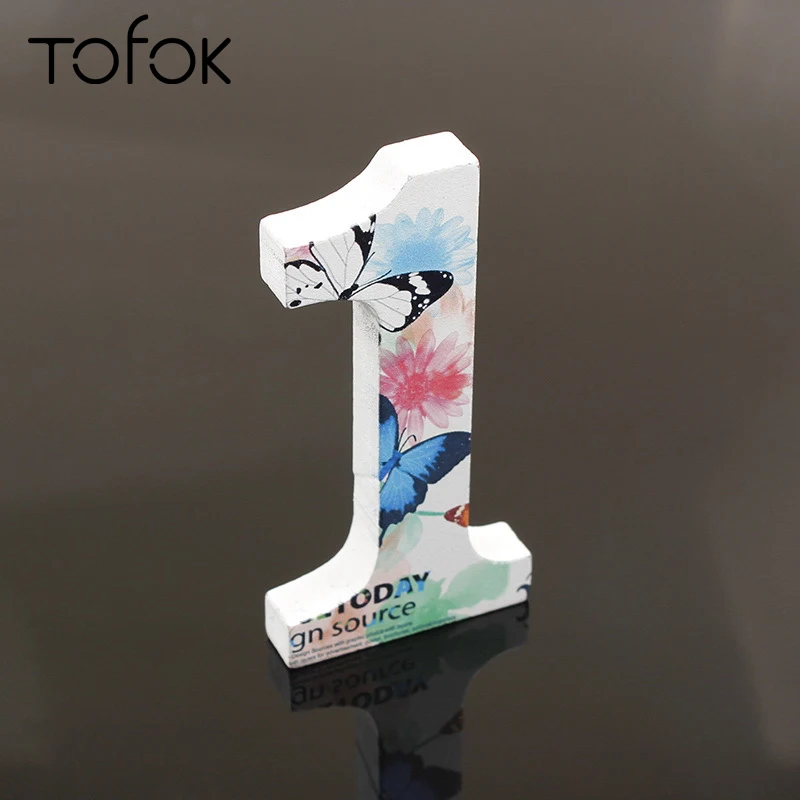 Tofok Numerals Wooden DIY Party Decor Birthday Party Wedding Festival Decor Butterfly Print Wooden Crafts Home Decor Supplier
Tofok Numerals Wooden DIY Party Decor Birthday Party Wedding Festival Decor Butterfly Print Wooden Crafts Home Decor Supplier