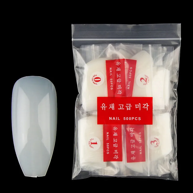 500pcs/set Natural Color/ Transpare Full Paste Fake False Nail Tips Art Artificial Acrylic Manicure Set DIY Tools
500pcs/set Natural Color/ Transpare Full Paste Fake False Nail Tips Art Artificial Acrylic Manicure Set DIY Tools