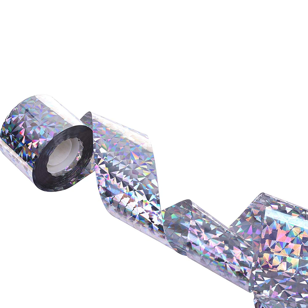 Bird Repellent Scare Tape Dual Sided Reflective Deterrent Ribbon for Homes Gardens Farms High quality | Дом и сад