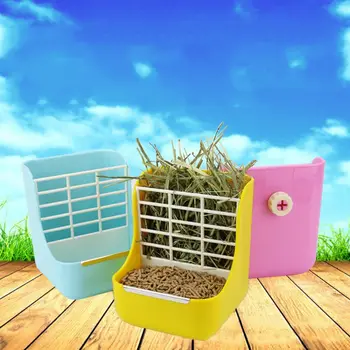 Two-in-one Pet Feeder Grass Rack Rabbit Food Pot Fixed Food Bowl Shelf Hamster Chinchillas Feeder Box Small Pet Supplies C42
Two-in-one Pet Feeder Grass Rack Rabbit Food Pot Fixed Food Bowl Shelf Hamster Chinchillas Feeder Box Small Pet Supplies C42
