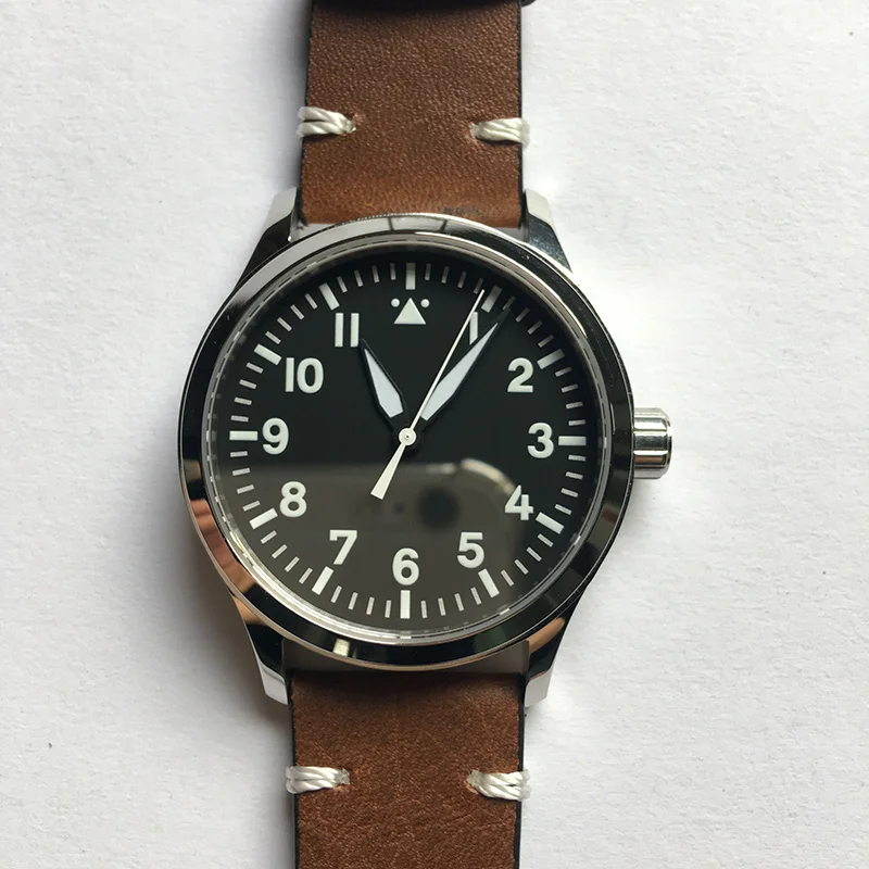Corgeut 42mm Sapphire Black Dial dial white mark luminous hand watch Japan 821A Miyota mens Automatic Watch
Corgeut 42mm Sapphire Black Dial dial white mark luminous hand watch Japan 821A Miyota mens Automatic Watch