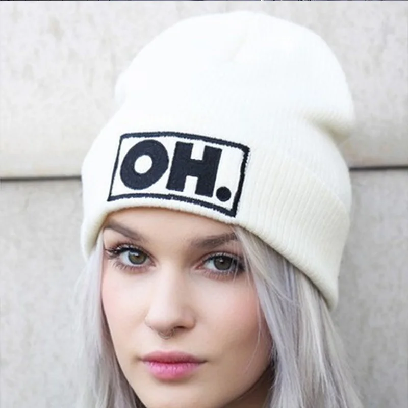 Men Women Embroidered Letter White Beanie Knitted Winter Hat Solid Adult Unisex Casual Cute Stitch Winter Cap For Girls
Men Women Embroidered Letter White Beanie Knitted Winter Hat Solid Adult Unisex Casual Cute Stitch Winter Cap For Girls