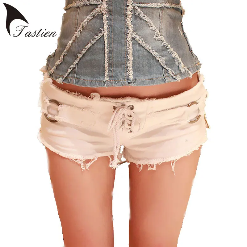 Aliexpress Buy Tastien Summer Denim Jeans Shorts Women Teasing