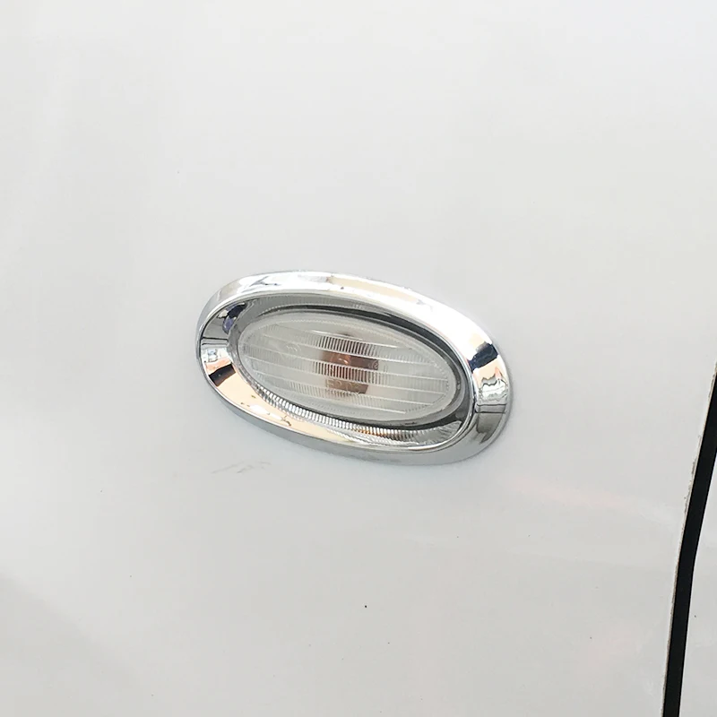 For Nissan Qashqai Dualis 2010 2011 2012 2013 Chrome Side Light Turn Signal Lamp Cover Trim Car Styling Kit Sticker Accessories
For Nissan Qashqai Dualis 2010 2011 2012 2013 Chrome Side Light Turn Signal Lamp Cover Trim Car Styling Kit Sticker Accessories