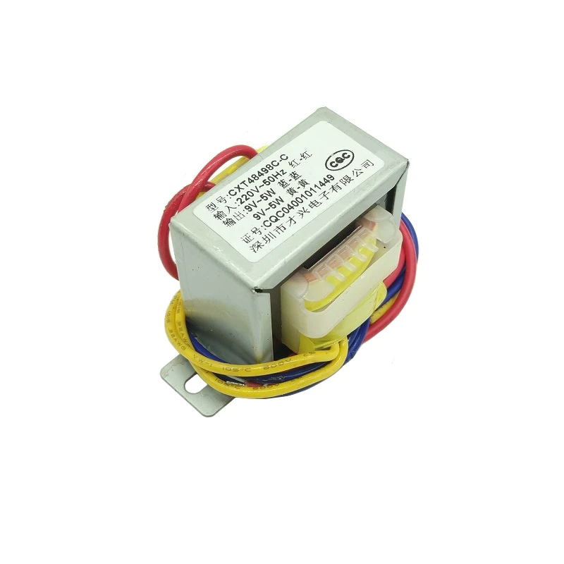 

EI48 power transformer 10W DB-10VA 220V to 9V12V15V18V24V independent isolation winding