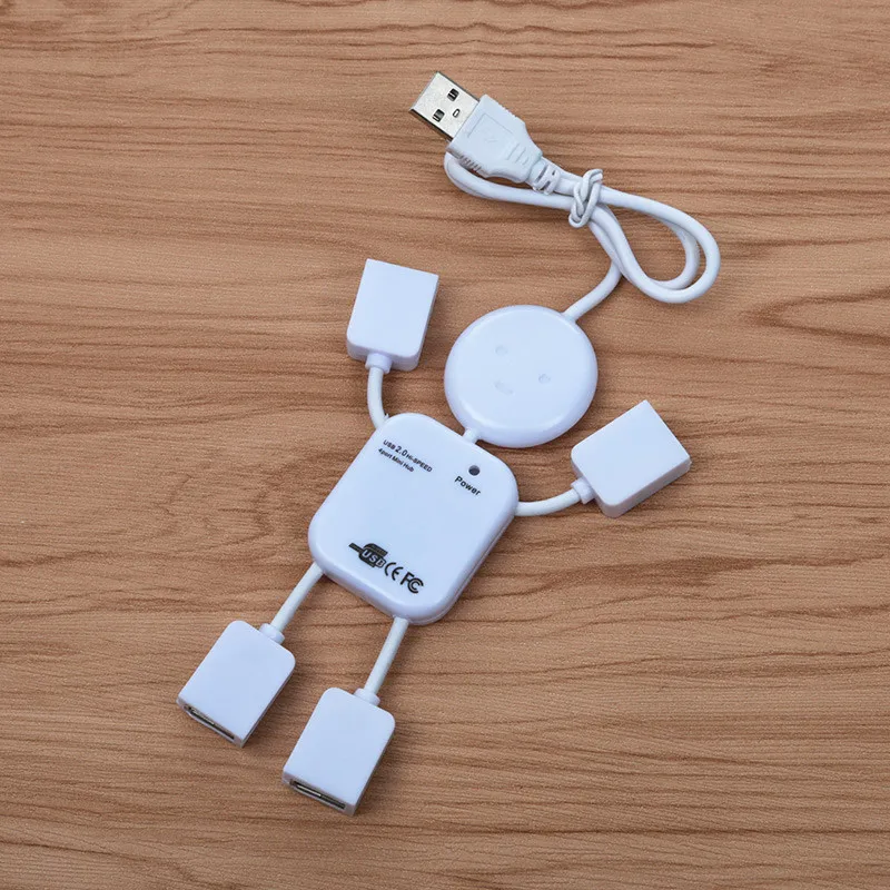 FFFAS USB Hub Man Shape 4 Port Charging Hub Mobile Phone Charger For Laptop PC Computer USB flash Robot Men Human Being Cable
FFFAS USB Hub Man Shape 4 Port Charging Hub Mobile Phone Charger For Laptop PC Computer USB flash Robot Men Human Being Cable