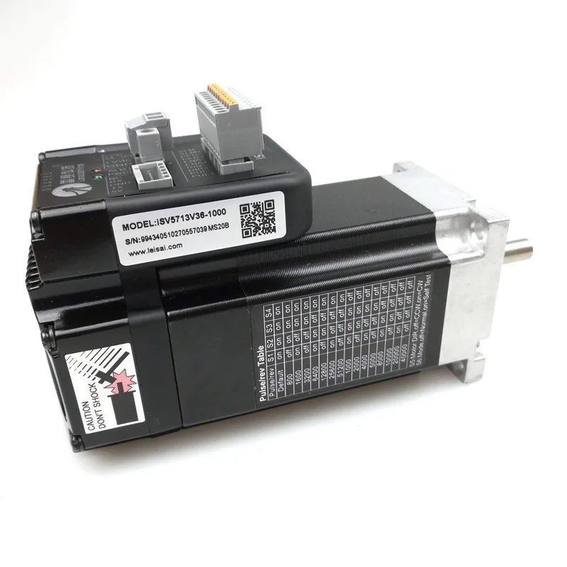 Servo Motor 130W 3000RPM Rated Speed CNC save place encoder 1000 line,Leadshine Integrated servo driver NEMA23 ISV5713V36-1000
Servo Motor 130W 3000RPM Rated Speed CNC save place encoder 1000 line,Leadshine Integrated servo driver NEMA23 ISV5713V36-1000