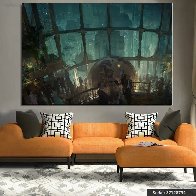 VANQUISH Bioshock light posters painting prints on canvas Still life Modern oil Painting Drawing art Spray 37128739
VANQUISH Bioshock light posters painting prints on canvas Still life Modern oil Painting Drawing art Spray 37128739