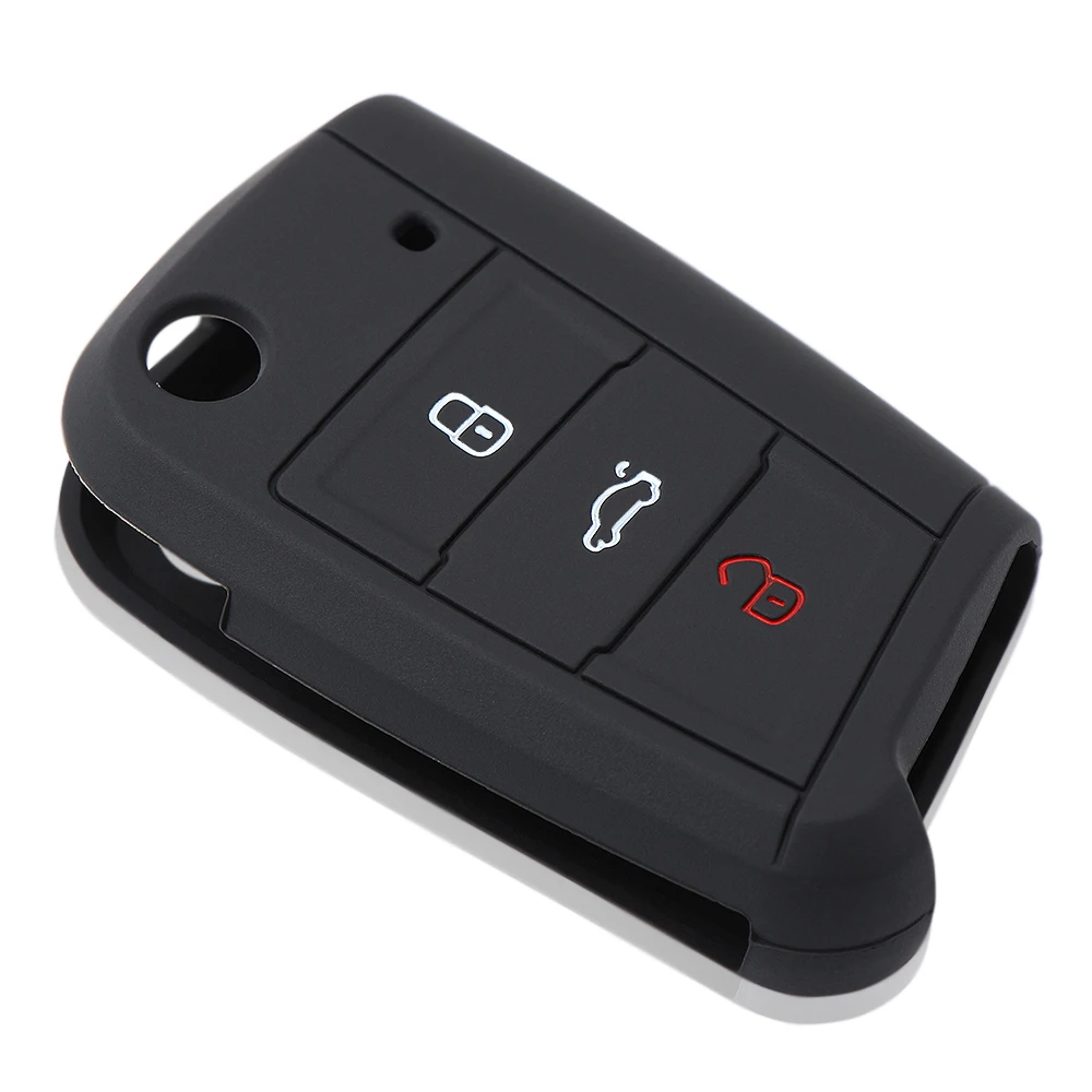 Silicone Key Case Key Cover For Volkswagen VW Golf 7 GTI R MK7 Tiguan 2017 For Skoda Octavia A7 For Seat Leon Ibiza Key Portect
Silicone Key Case Key Cover For Volkswagen VW Golf 7 GTI R MK7 Tiguan 2017 For Skoda Octavia A7 For Seat Leon Ibiza Key Portect