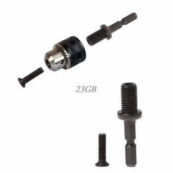 1/4" 6mm Hex Shank Keyless Drill Bit Chuck Adapter Converter Quick Change Tool M22
1/4" 6mm Hex Shank Keyless Drill Bit Chuck Adapter Converter Quick Change Tool M22