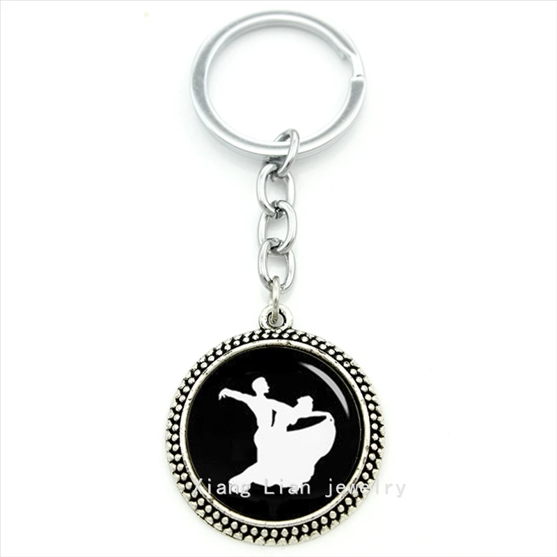 Vintage elegant Ballroom Dancing art pendant keychain waltz dance ring jewelry wedding, dancing party men women jewelry T250
Vintage elegant Ballroom Dancing art pendant keychain waltz dance ring jewelry wedding, dancing party men women jewelry T250