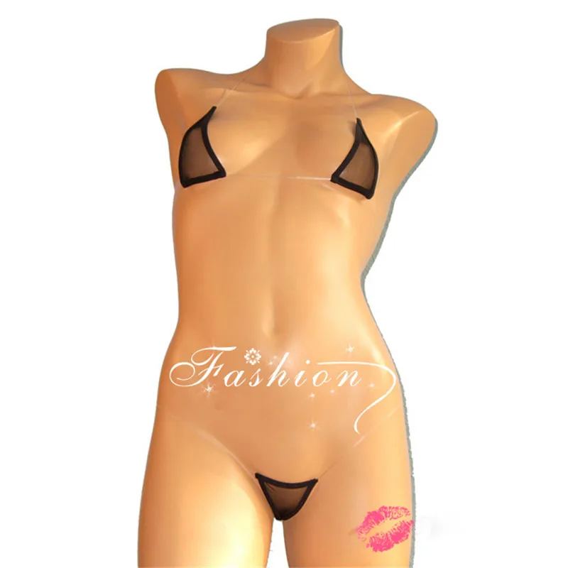 Sexy Mini MIcro Bikini Women Mesh Transparent see through Triangle Swimwear Seamless Erotic Lingerie Underwear Bathingsuit Night
Sexy Mini MIcro Bikini Women Mesh Transparent see through Triangle Swimwear Seamless Erotic Lingerie Underwear Bathingsuit Night
