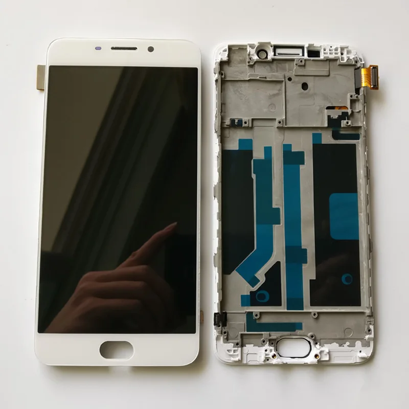 100% Tested 5.5 inch White Full LCD Screen Display Touch Screen Digitizer Assembly + With Frame High Quality For Oppo F1 Plus
100% Tested 5.5 inch White Full LCD Screen Display Touch Screen Digitizer Assembly + With Frame High Quality For Oppo F1 Plus