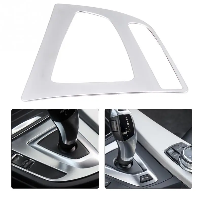 Silver Chrome Car Gear Shift Panel Decoration Cover Trim Frame Sticker for BMW 3 Series f30 316 318 320 328 2013-2017
Silver Chrome Car Gear Shift Panel Decoration Cover Trim Frame Sticker for BMW 3 Series f30 316 318 320 328 2013-2017