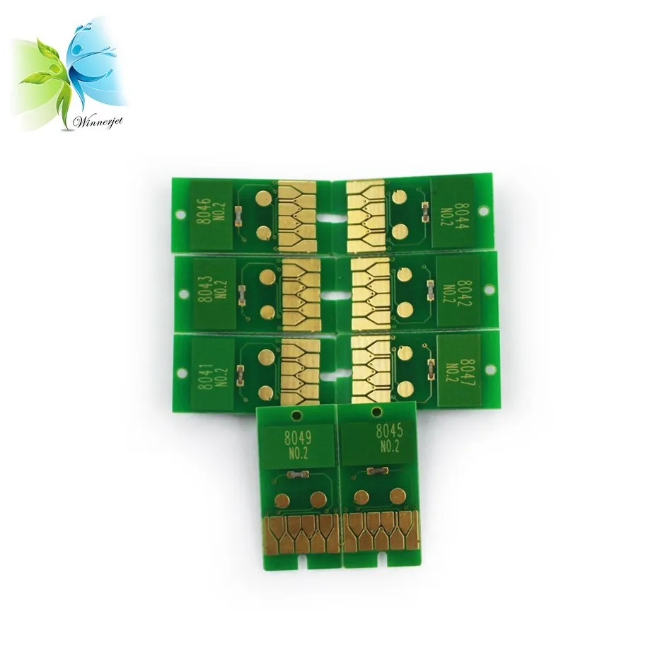 Winnerjet chip for Epson SureColor P6000 P8000 printer with 9 colors (American version)
Winnerjet chip for Epson SureColor P6000 P8000 printer with 9 colors (American version)