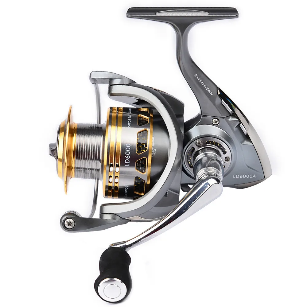 New all-metal head fishing reel 13+1 shaft spinning wheel Rock fishing road Asian wheel Fishing reel line cup 5.2:1
New all-metal head fishing reel 13+1 shaft spinning wheel Rock fishing road Asian wheel Fishing reel line cup 5.2:1