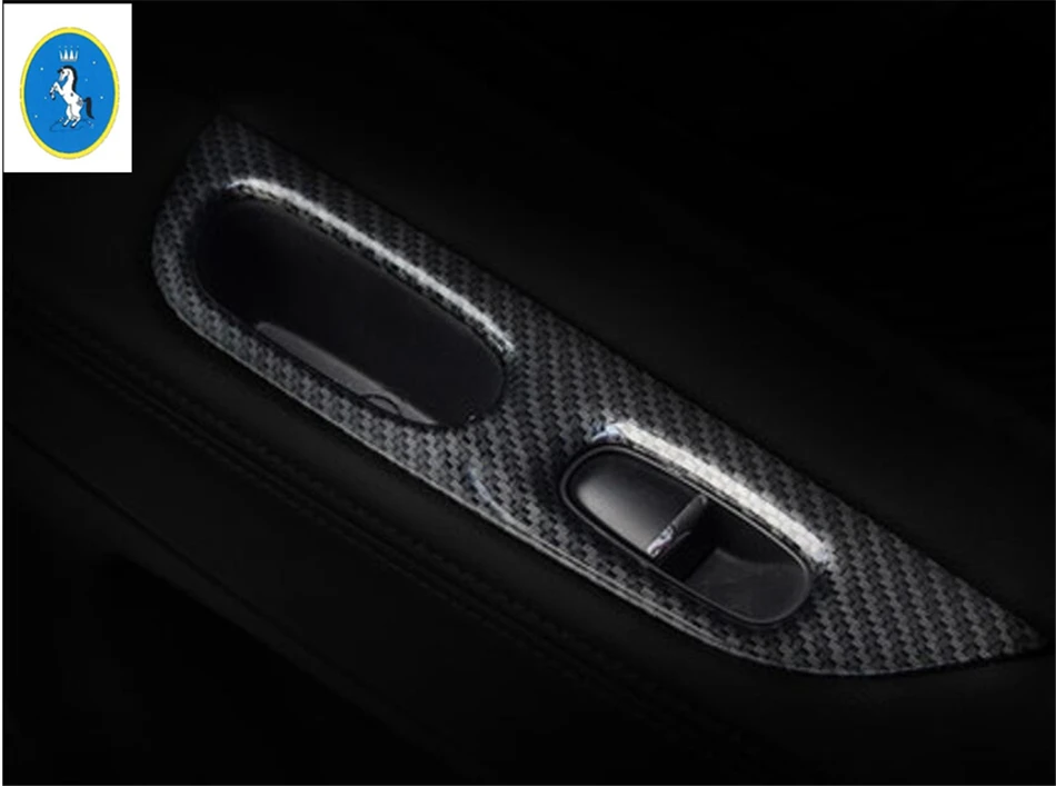 Yimaautotrims Armrest Window Glass Lift Button Cover Matte Carbon Fiber ABS Fit For Nissan X-Trail X Trail Rogue T32 2014 - 2019
Yimaautotrims Armrest Window Glass Lift Button Cover Matte Carbon Fiber ABS Fit For Nissan X-Trail X Trail Rogue T32 2014 - 2019