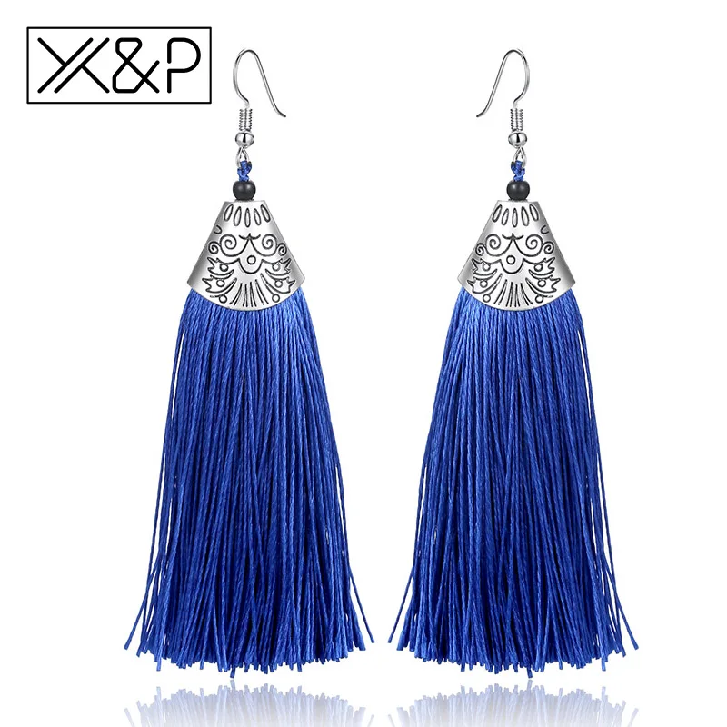 X&P Fashion Vintage Bohemian Ethnic Drop Earrings for Women Girl Party Luxury Wild Long Statement Tassel Earring Jewelry Gift
X&P Fashion Vintage Bohemian Ethnic Drop Earrings for Women Girl Party Luxury Wild Long Statement Tassel Earring Jewelry Gift