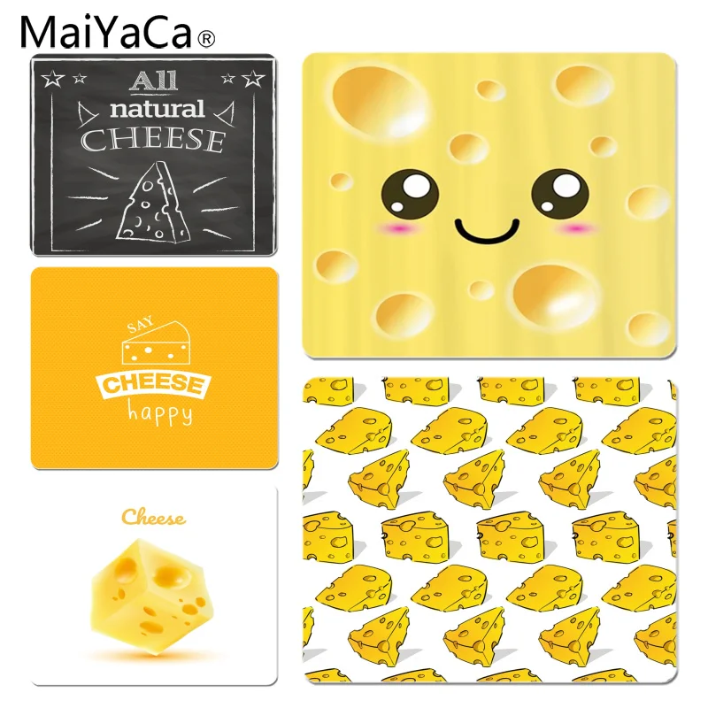 MaiYaCa New Printed Kawaii Happy Cheese Yellow High Speed New Mousepad Size for 180x220x2mm and 250x290x2mm Small Mousepad
MaiYaCa New Printed Kawaii Happy Cheese Yellow High Speed New Mousepad Size for 180x220x2mm and 250x290x2mm Small Mousepad