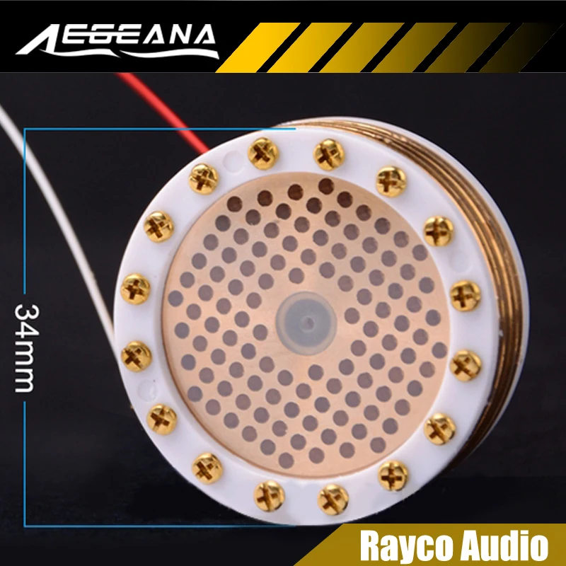 High Quality 34 mm Diameter Microphone Large Diaphragm Cartridge Core Capsule For Studio Recording Condenser Mic Computer Mike
High Quality 34 mm Diameter Microphone Large Diaphragm Cartridge Core Capsule For Studio Recording Condenser Mic Computer Mike