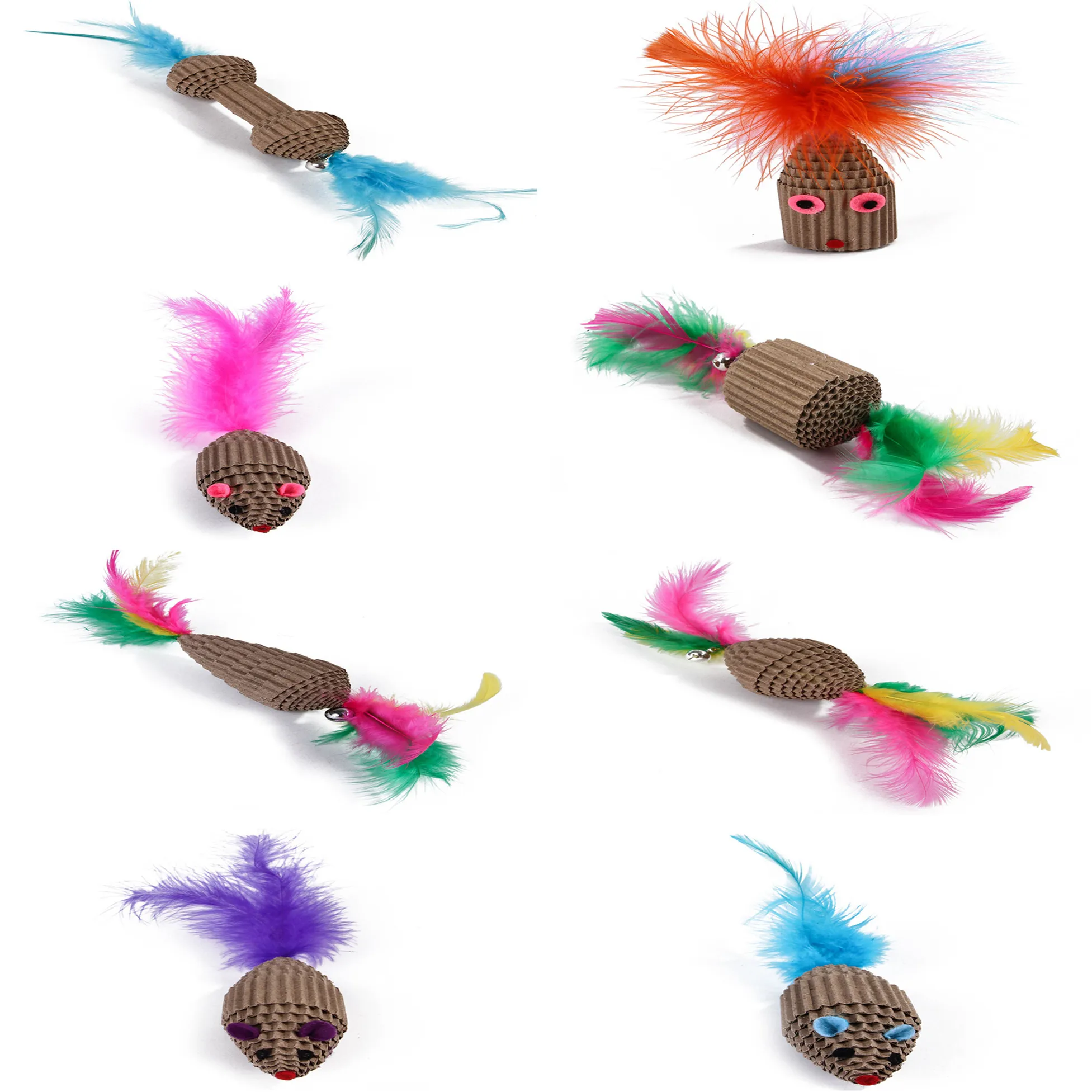 5 Pcs/lot Cat toys False Mouse Pet Cat Toys Mini Funny Playing Toys For Cats with Colorful Corrugated Paper Mini Mouse Toys
5 Pcs/lot Cat toys False Mouse Pet Cat Toys Mini Funny Playing Toys For Cats with Colorful Corrugated Paper Mini Mouse Toys