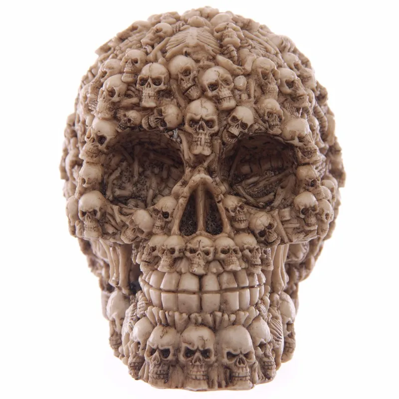1Piece Homosapiens Skull Statue Figurine Human Shaped Skeleton Head Medical Demon Ghost Evil Multiple Samhain
1Piece Homosapiens Skull Statue Figurine Human Shaped Skeleton Head Medical Demon Ghost Evil Multiple Samhain