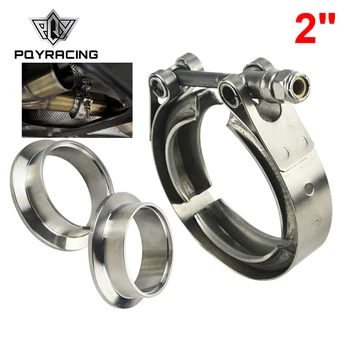 PQY - 2" SUS 304 Steel Stainless Exhaust V Band Clamp Flange Kit V-band Vband Male Female Design PQY5240
PQY - 2" SUS 304 Steel Stainless Exhaust V Band Clamp Flange Kit V-band Vband Male Female Design PQY5240