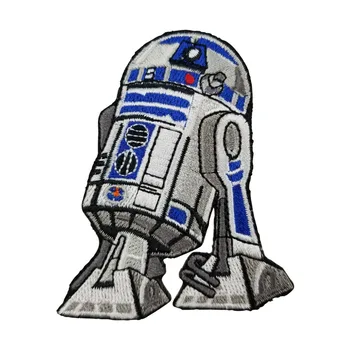 R2 Robot star war embroidery patches iron on movies funny clothing decoration kids child sticker DIY custom patches for jacket
R2 Robot star war embroidery patches iron on movies funny clothing decoration kids child sticker DIY custom patches for jacket