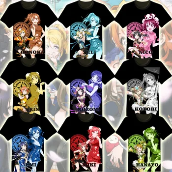 Anime! Lovelive Minami Kotori Tojo Nozomi All Members Cheongsam Printing Cosplay T-shirt Summer Unisex Fashion Top Free Shipping
Anime! Lovelive Minami Kotori Tojo Nozomi All Members Cheongsam Printing Cosplay T-shirt Summer Unisex Fashion Top Free Shipping