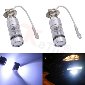 2pcs H3 100W 1800LM White LED Car Auto Fog Lamps 20smd LED Parking Driving Running Lamp Bulb Front Lighting Car-styling
2pcs H3 100W 1800LM White LED Car Auto Fog Lamps 20smd LED Parking Driving Running Lamp Bulb Front Lighting Car-styling