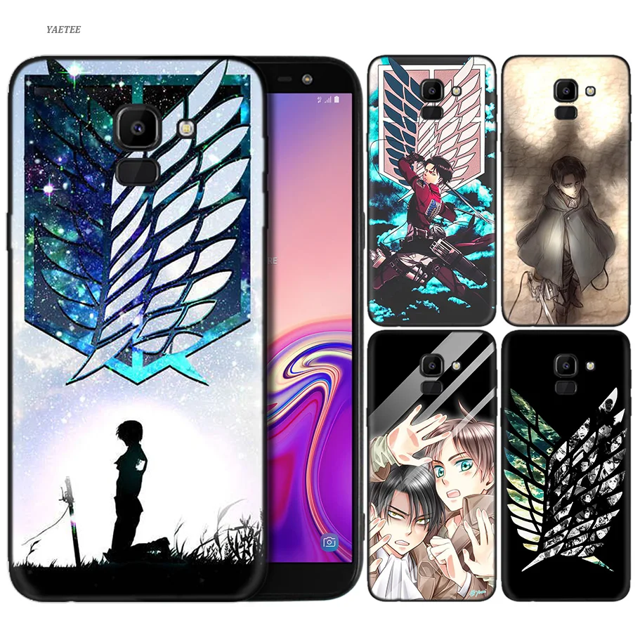 Case for Samsung Galaxy A50 A30 A10 A9 A8 A7 A6 Plus 2018 Cover Samsung J6 J8 J4 Plus 2018 Attack On Titan Levi Print Back Shell
Case for Samsung Galaxy A50 A30 A10 A9 A8 A7 A6 Plus 2018 Cover Samsung J6 J8 J4 Plus 2018 Attack On Titan Levi Print Back Shell