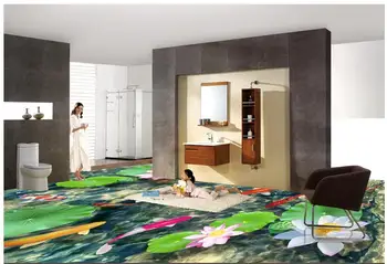 3d pvc flooring custom photo self-adhesion waterproof floor Lotus carp lotus leaf painting picture room wallpaper for walls 3d
3d pvc flooring custom photo self-adhesion waterproof floor Lotus carp lotus leaf painting picture room wallpaper for walls 3d