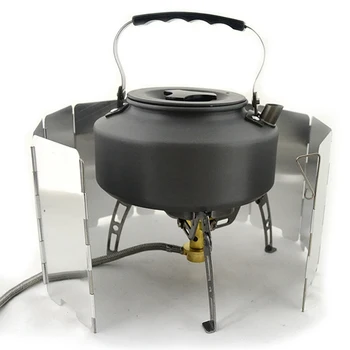 9 Plates Wind Shield Folding Portable Windscreen Guard Outdoor Camping Barbecue Picnic Stove Furnace Protection Windshield
9 Plates Wind Shield Folding Portable Windscreen Guard Outdoor Camping Barbecue Picnic Stove Furnace Protection Windshield