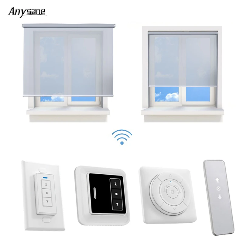 ANYSANE Universal Garage Door Remote Control RF 433.92mhz Single Channel Emitter Wall Switch For Roller Shutter Motor Automation
ANYSANE Universal Garage Door Remote Control RF 433.92mhz Single Channel Emitter Wall Switch For Roller Shutter Motor Automation